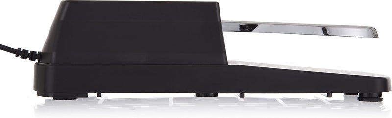 RockJam 6.35mm Sustain Pedal for Electronic Keyboards and Digital Pianos with Polarity Switch, Anti-Slip Rubber Bottom and 5.9 ft. Cable - Image 3